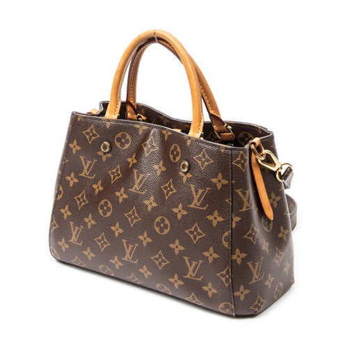 Montaigne Handbag Monogram Canvas BB