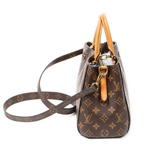 Montaigne Handbag Monogram Canvas BB