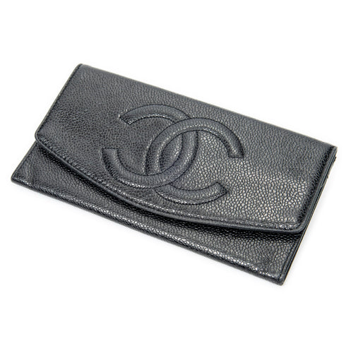 Timeless L-Yen Wallet Caviar Long
