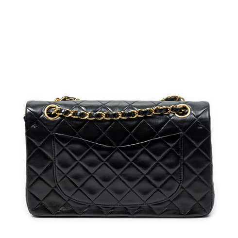 Vintage Classic Double Flap Bag Quilted Lambskin Small
