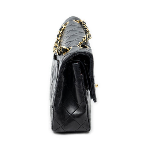 Vintage Classic Double Flap Bag Quilted Lambskin Small