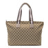 Diaper Web Strap Tote GG Canvas Large