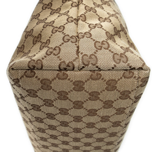 Diaper Web Strap Tote GG Canvas Large