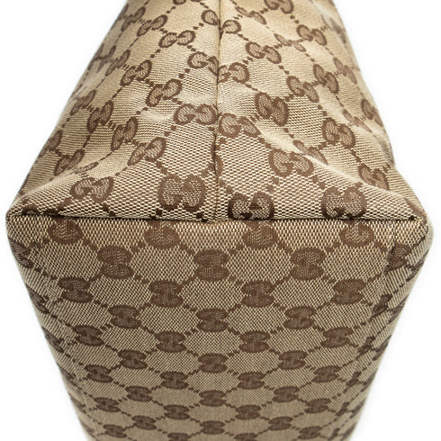 Diaper Web Strap Tote GG Canvas Large