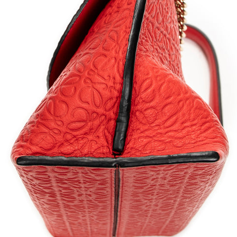 Avenue Crossbody Anagram Embossed Leather