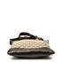 Zip Messenger Bag GG Canvas with Perforated Leather Medium