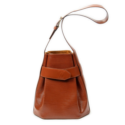 Vintage Sac d'Epaule Handbag Epi Leather PM