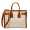 Sac de Jour Souple Bag Canvas with Leather Small