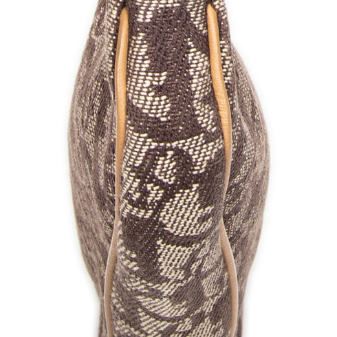 Vintage Saddle Bag Diorissimo Canvas Mini