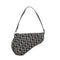 Vintage Saddle Bag Diorissimo Canvas Mini
