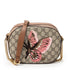 Chain Crossbody Bag Embroidered GG Coated Canvas Mini