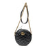 GG Marmont Round Shoulder Bag Matelasse Leather Mini
