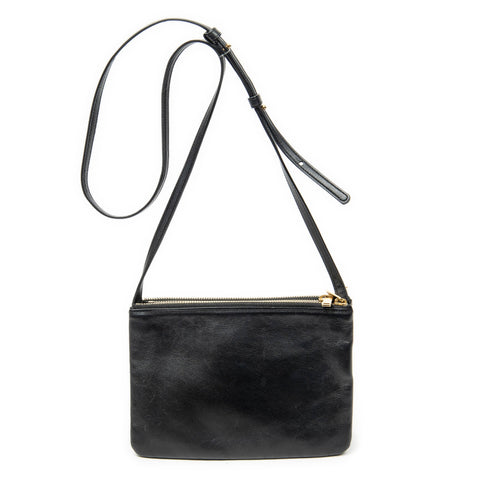 Trio Crossbody Bag Leather Small