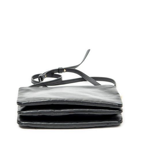 Trio Crossbody Bag Leather Small