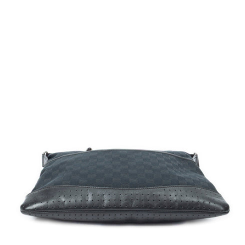 Zip Messenger Bag Guccissima Leather Large