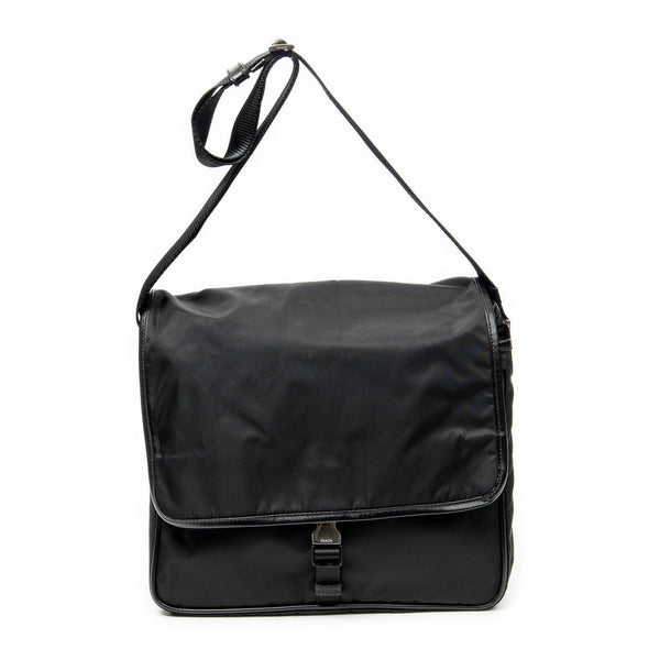 Buckle Messenger Bag Tessuto Small