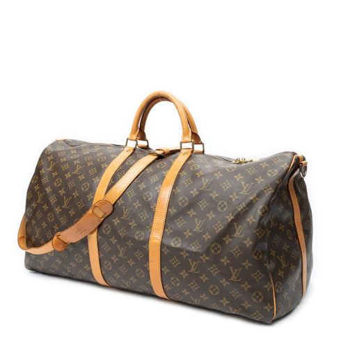 Keepall Bandouliere Bag Monogram Canvas 60