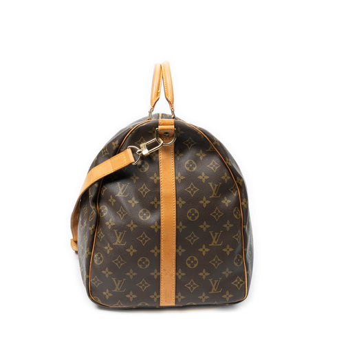 Keepall Bandouliere Bag Monogram Canvas 60