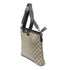 Zip Top Messenger Bag GG Coated Canvas Medium