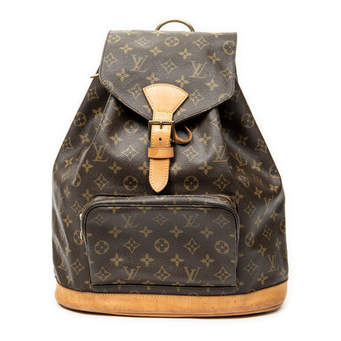 Vintage Montsouris Backpack Monogram Canvas GM