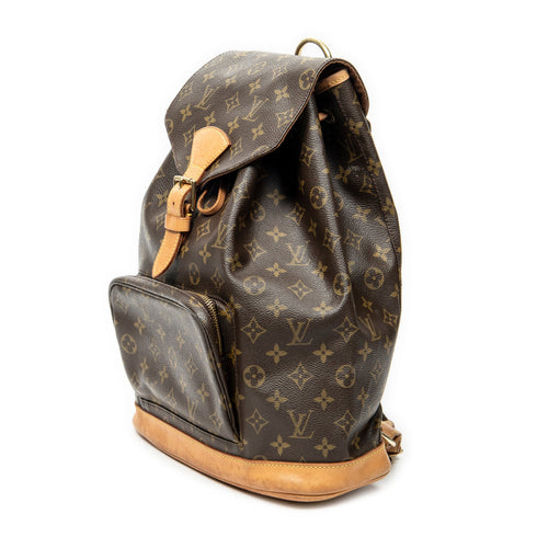 Vintage Montsouris Backpack Monogram Canvas GM