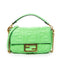 Baguette NM Bag Zucca Embossed Leather Medium