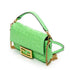 Baguette NM Bag Zucca Embossed Leather Medium