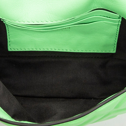 Baguette NM Bag Zucca Embossed Leather Medium