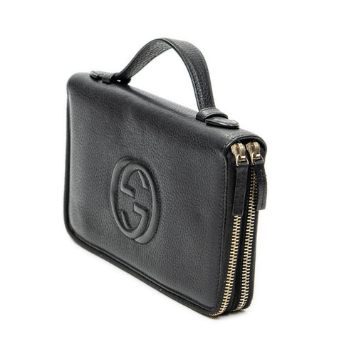 Soho Wallet on Chain Leather