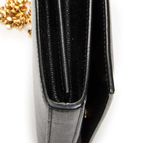 Classic Monogram Wallet on Chain Leather