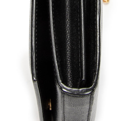 Classic Monogram Wallet on Chain Leather