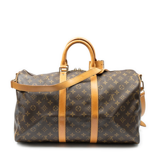 Keepall Bandouliere Bag Monogram Canvas 45