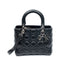 Lady Dior Bag Cannage Quilt Lambskin Medium