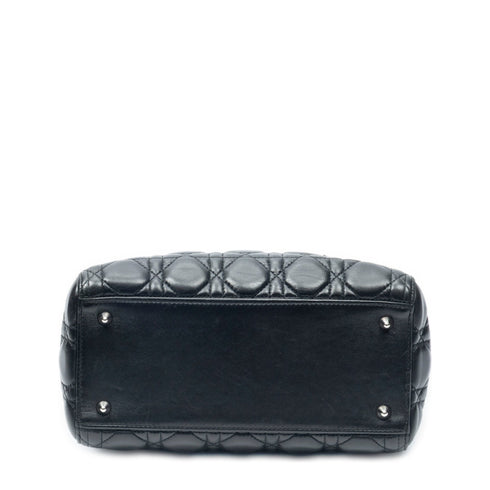 Lady Dior Bag Cannage Quilt Lambskin Medium