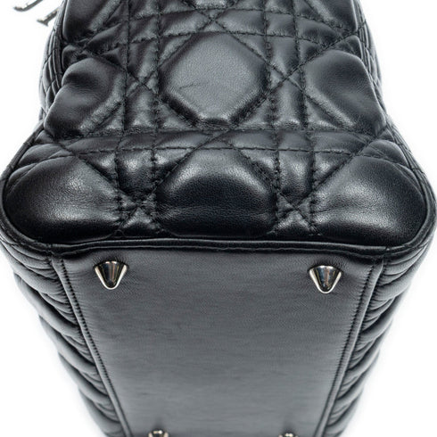 Lady Dior Bag Cannage Quilt Lambskin Medium