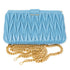 Flap Crossbody Bag Matelasse Leather Small
