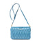 Flap Crossbody Bag Matelasse Leather Small