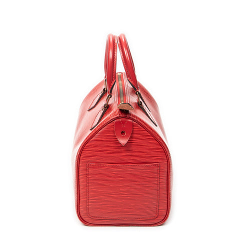 Speedy Handbag Epi Leather 25