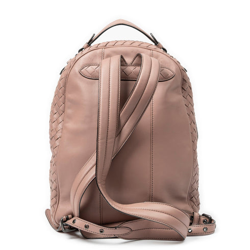 Front Pocket Backpack Intrecciato Nappa Large