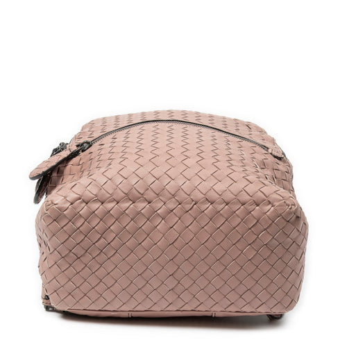 Front Pocket Backpack Intrecciato Nappa Large