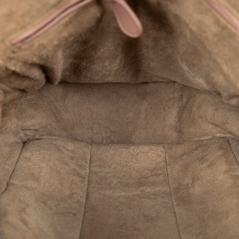 Front Pocket Backpack Intrecciato Nappa Large