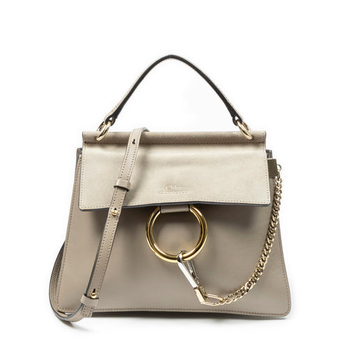 Faye Top Handle Bag Leather Small