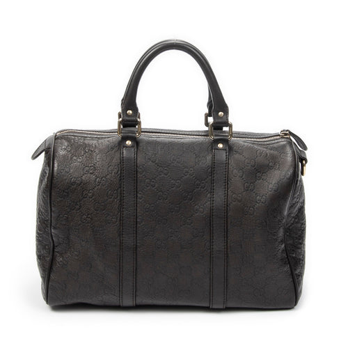 Joy Boston Bag Guccissima Leather Medium