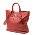 Side Zip Convertible Tote Vitello Daino Large