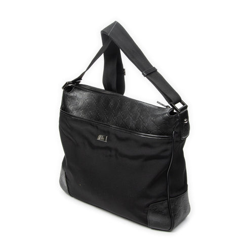 Zip Messenger Bag Guccissima Leather Medium