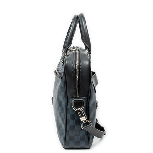 Porte-Documents Business Bag Damier Cobalt