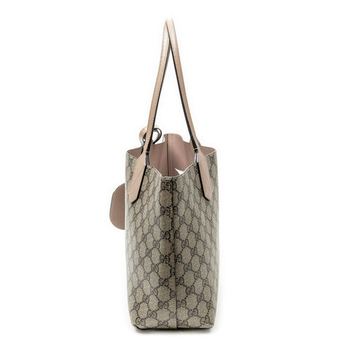Reversible Tote GG Print Leather Small