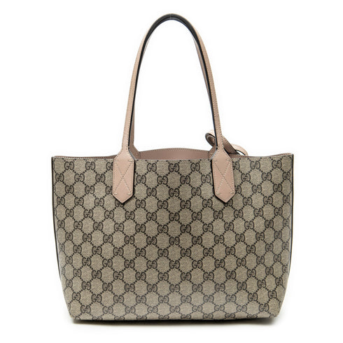 Reversible Tote GG Print Leather Small