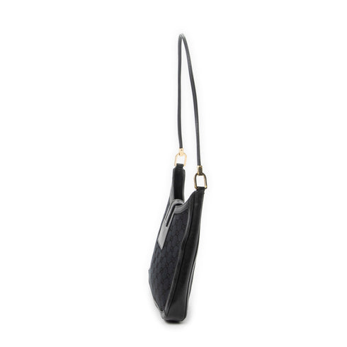 New Ladies Web Hobo GG Canvas Medium