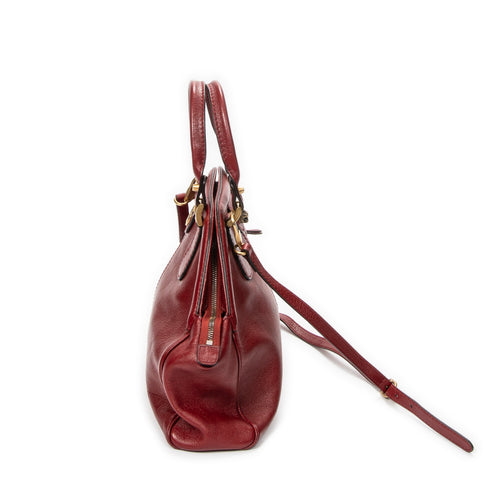 RE(BELLE) Top Handle Bag Leather Medium